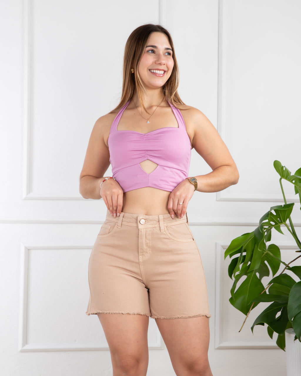 Sort clásico - beige